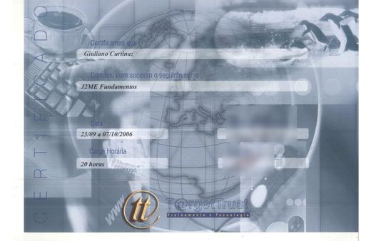 Certificado: J2ME Fundamentos